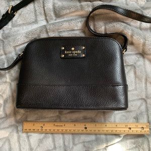 Kate Spade black crossbody purse.